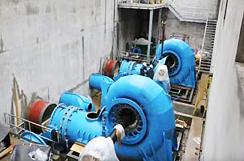 450-1000RPM номинальная скорость генератор водяной турбины Франсиса для производства гидроэнергии