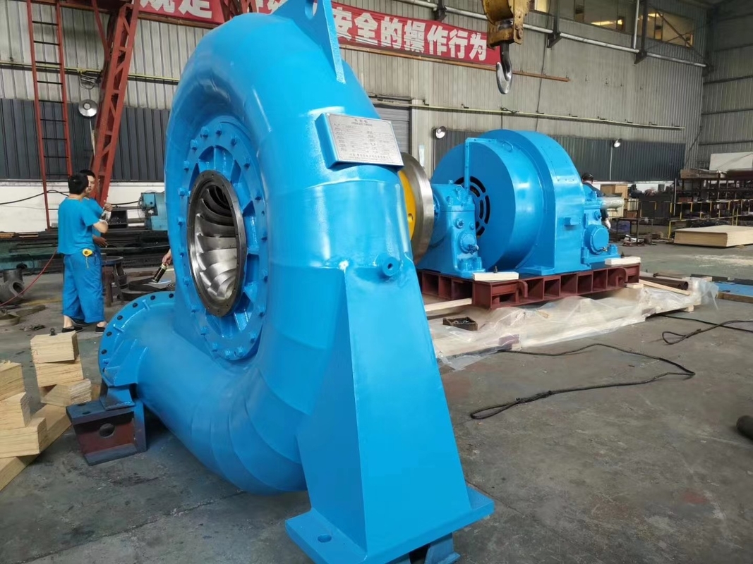 450-1000RPM номинальная скорость генератор водяной турбины Франсиса для производства гидроэнергии