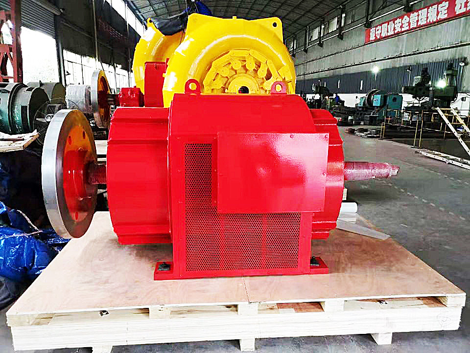 Автоматический турбинный генератор Фрэнсиса 450-1000RPM Скорость 20-300M Водная головка 400V-10kV напряжение