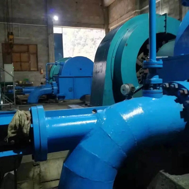 Эффективность Нержавеющая сталь Турго турбинный генератор 500-3000rpm 50Hz/60Hz 200kW-30MW номинальная мощность