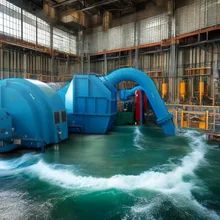 Конфигурированная долговечность генератор турбины Фрэнсиса Гидротурбина Каплана для различных источников воды