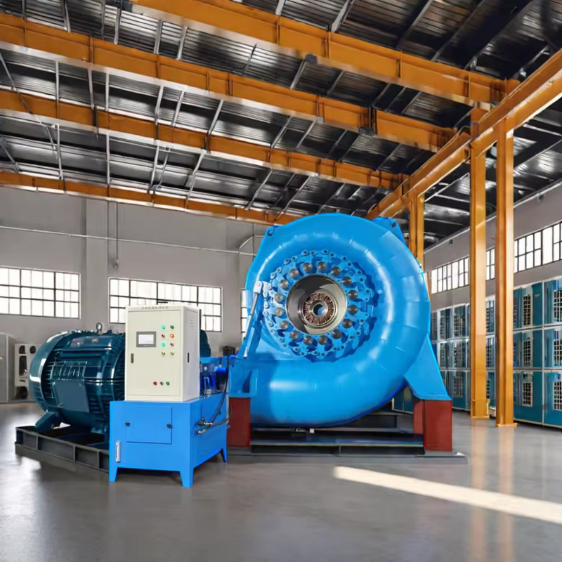 Высокоуровневая водяная турбина / генератор Francis Turbine для водяных голов 5м-500м