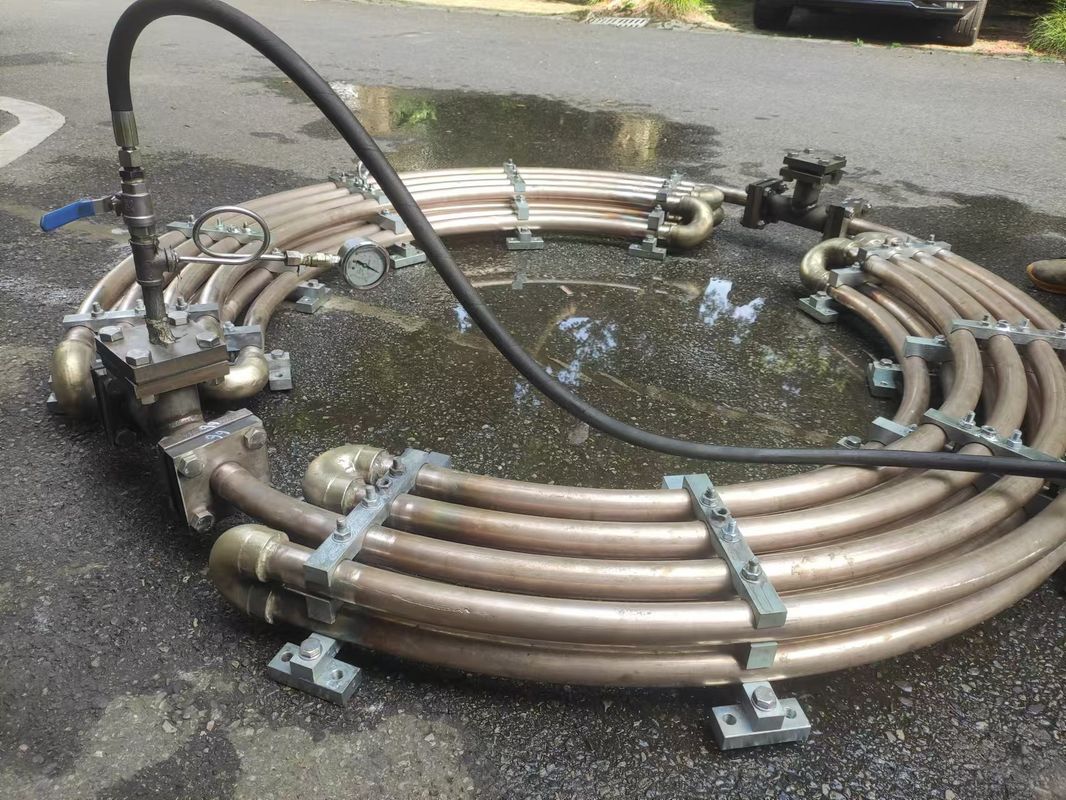 Диапазон рабочих температур 0-80°C Воздушно-масляный охладитель 500x500x500 мм Гидравлический турбинный агрегат Масляный охладитель и решение для охлаждения