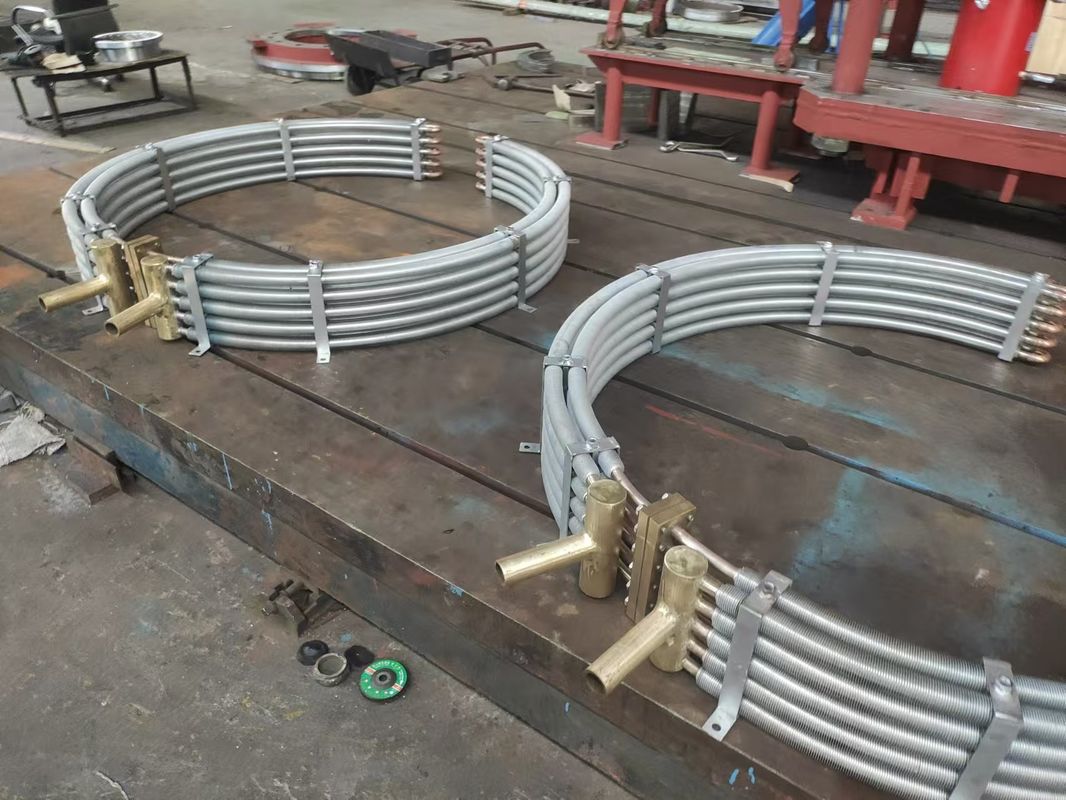 Диапазон рабочих температур 0-80°C Воздушно-масляный охладитель 500x500x500 мм Гидравлический турбинный агрегат Масляный охладитель и решение для охлаждения