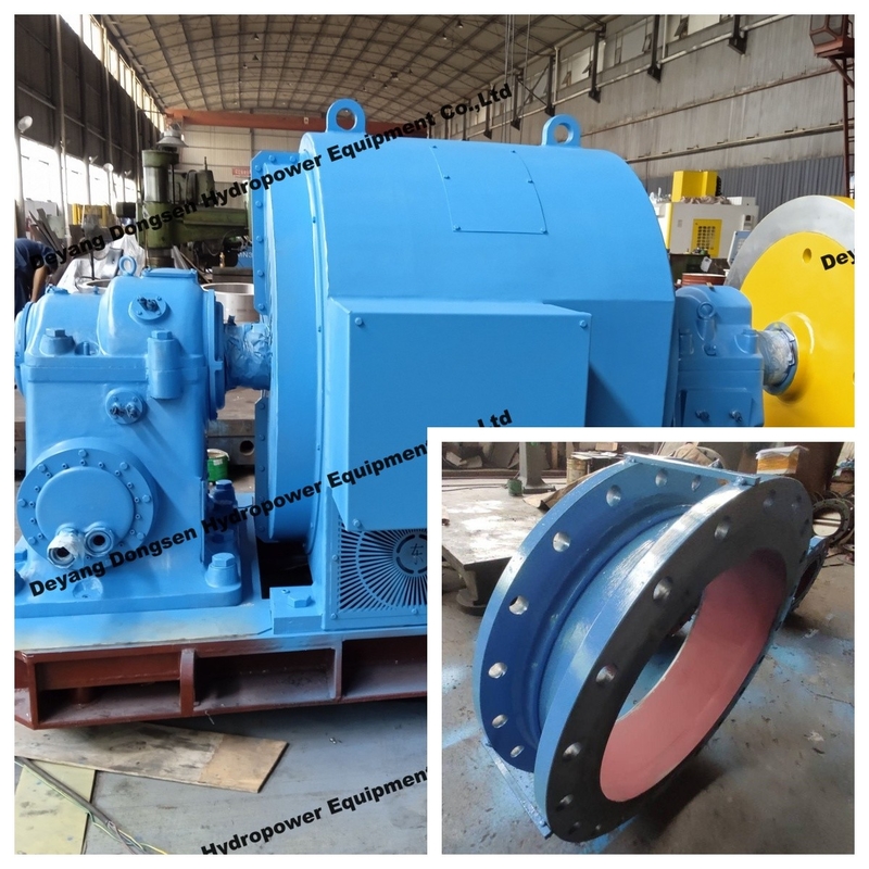Высокоуровневая водяная турбина / генератор Francis Turbine для водяных голов 5м-500м