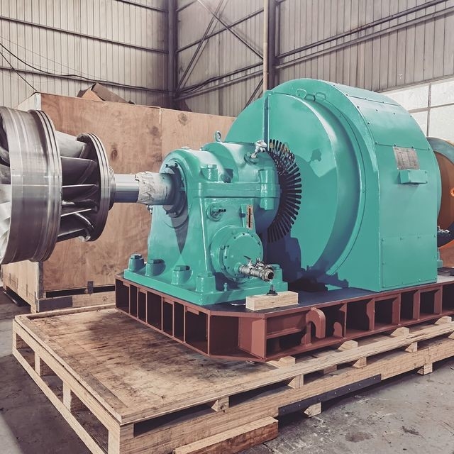 Настраиваемый цветной генератор водяной турбины 200KW-20MW 50/60Hz Авто / ручное управление