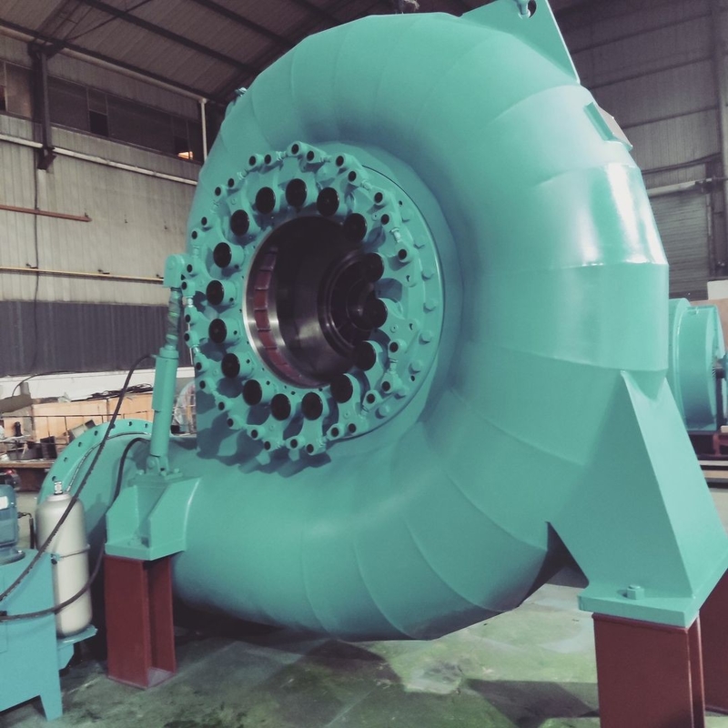 Настраиваемый цветной генератор водяной турбины 200KW-20MW 50/60Hz Авто / ручное управление