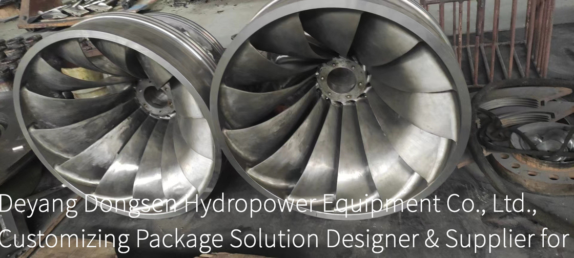Customized Blade Dimensions Stainless Steel Hydro Turbine Runner for and Environmentally-Friendly Power Generation