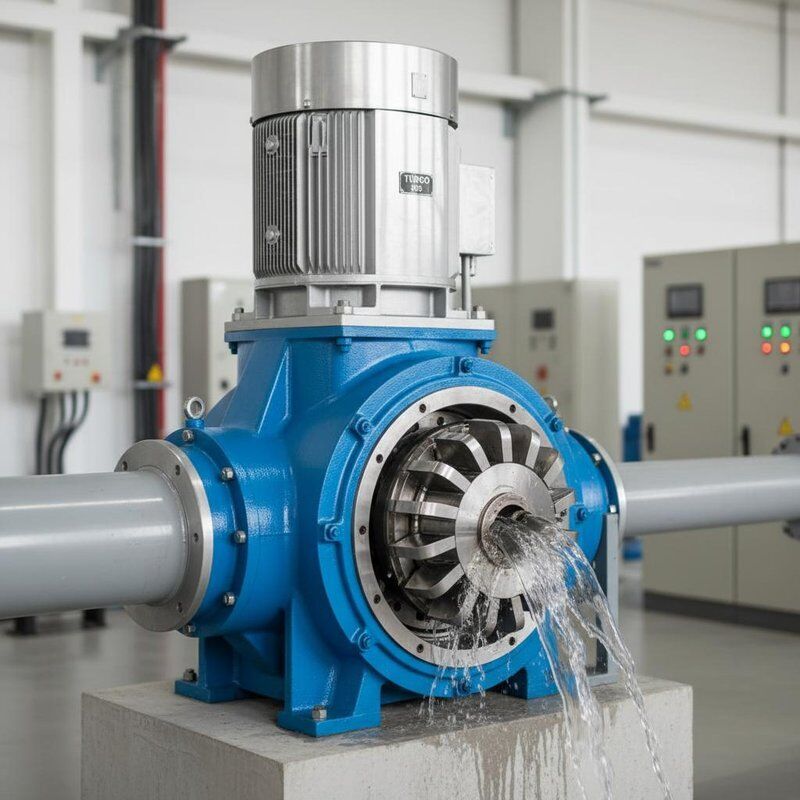 Диаметр трубы 400-600 мм Турго турбинный генератор Гидроэнергетическое оборудование, предназначенное для максимизации выработки энергии и надежности