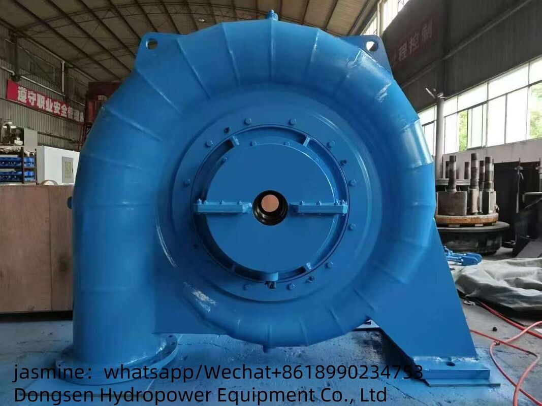 Диапазон скоростей 150RPM 1000RPM Фрэнсис гидротурбинный генератор поддерживающий поток 3,21 до 14,9 М3s Устойчивое производство энергии