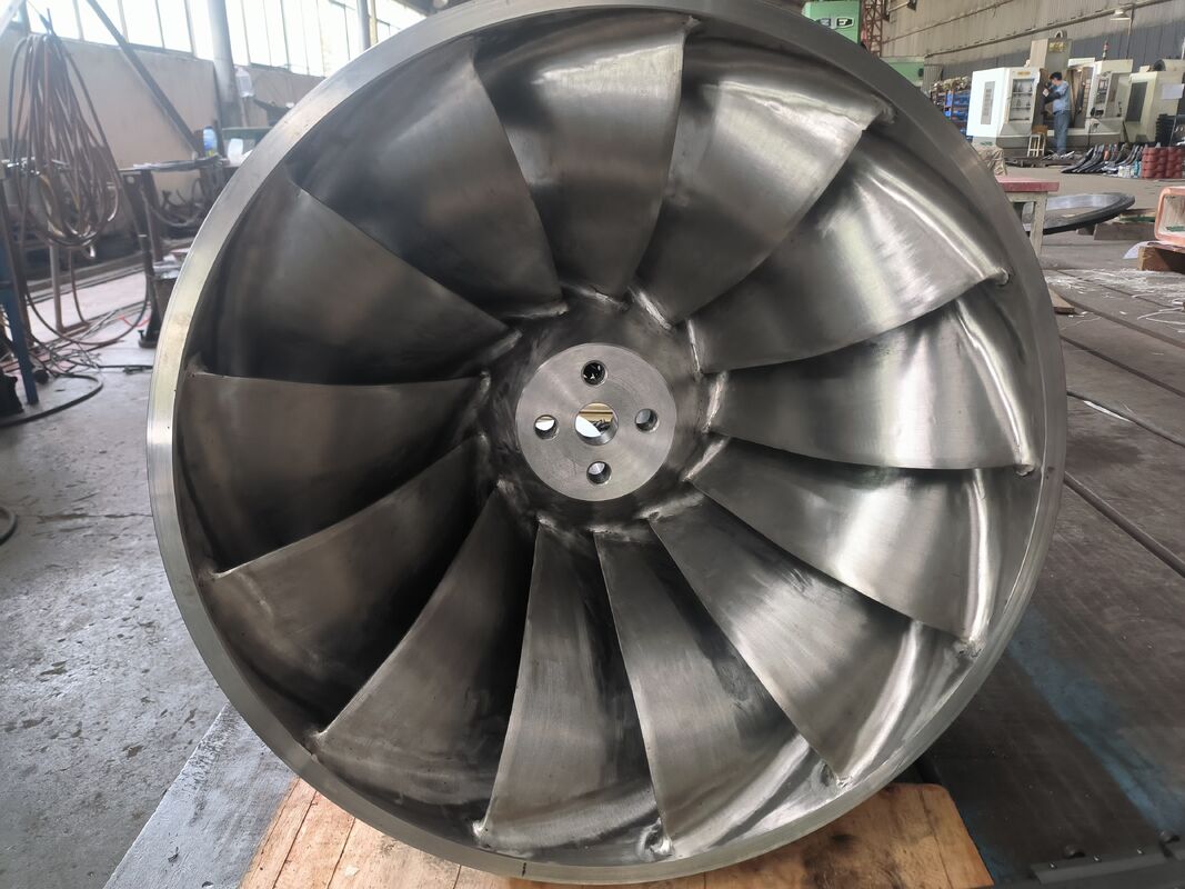 High Efficiency 92% Hydro Turbine Runner for 10 MPa High Pressure with Customizable Blade Number