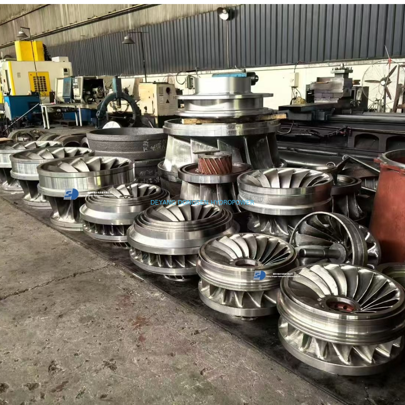 PLC Controlled Francis Hydro Turbine Generator Set IP54 Protection Microcomputer Governor for Hydropower Station
