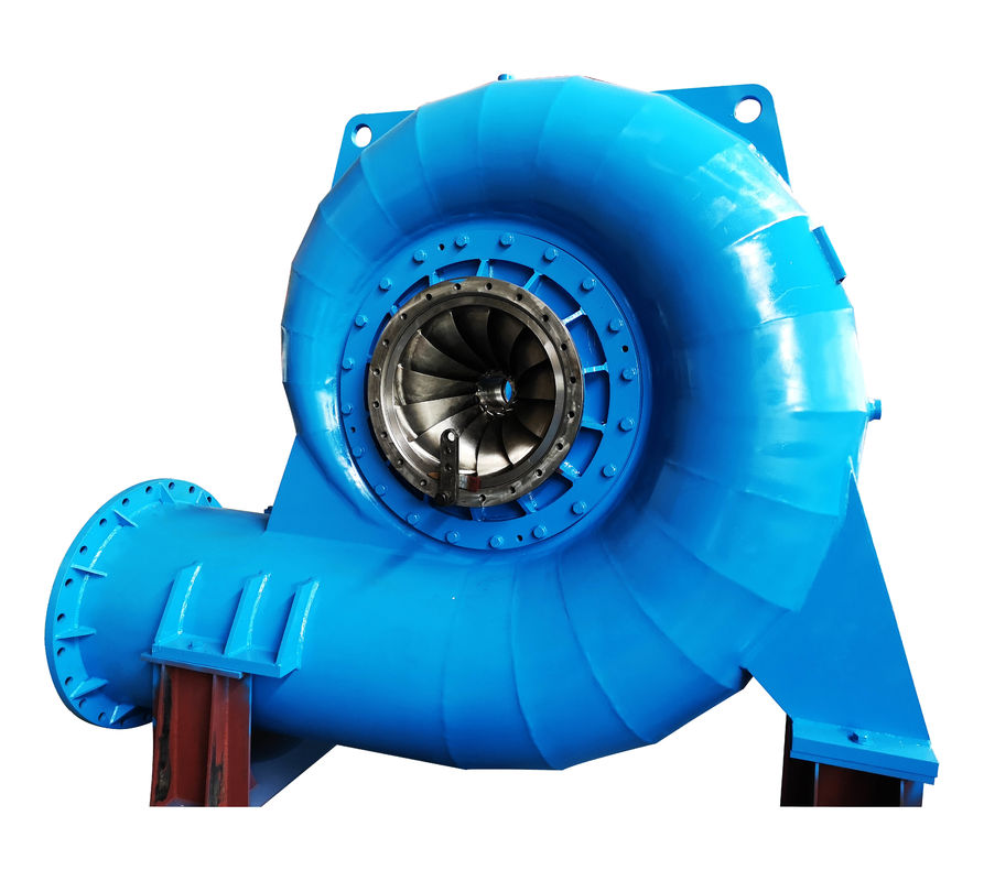 Диапазон скоростей 150RPM 1000RPM Фрэнсис гидротурбинный генератор поддерживающий поток 3,21 до 14,9 М3s Устойчивое производство энергии