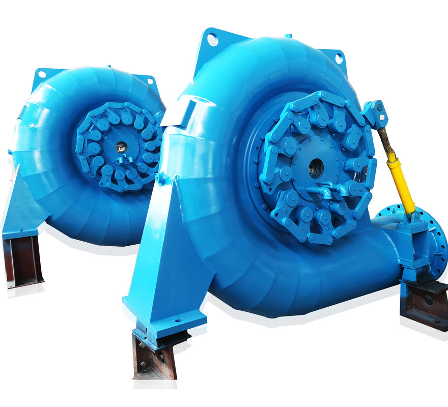 Диапазон скоростей 150RPM 1000RPM Фрэнсис гидротурбинный генератор поддерживающий поток 3,21 до 14,9 М3s Устойчивое производство энергии