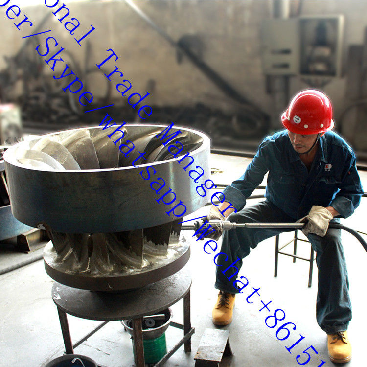 2000 кВт генератор турбины Фрэнсиса с высокопрочной сталью и сплавами и автоматическим режимом управления для производства энергии