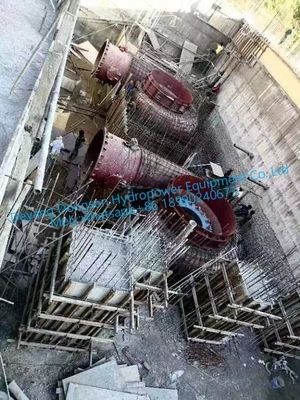 450-1000RPM номинальная скорость генератор турбины Франсиса для вертикальной или горизонтальной производительности