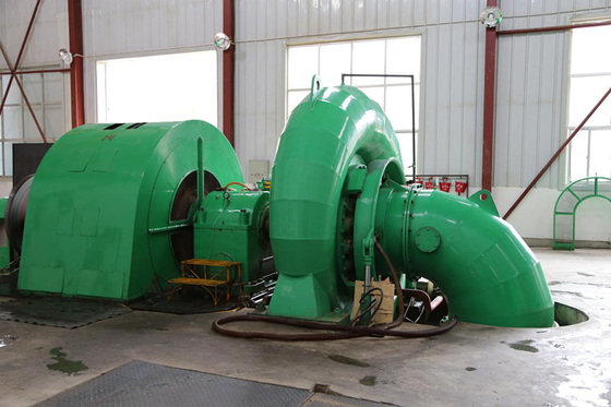Силовой генератор турбины Франсиса 400В-10кВ 450-1000RPM 300КВ-20МВ 20м-300м голова