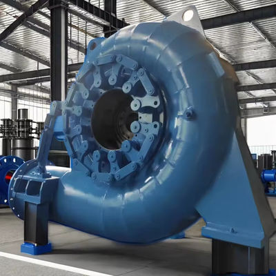 Генератор турбины из нержавеющей стали Francis мощностью 300 kW - 20 MW работает на высоте 20 м - 300 м с 450 - 1000 оборотов в минуту