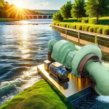 Генератор водяной турбины с статическим возбуждением кремния для высокочастотного выхода