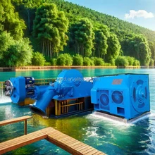 220V-11000V Турго турбина 50-400M номинальное напряжение 200KW-30MW номинальная мощность