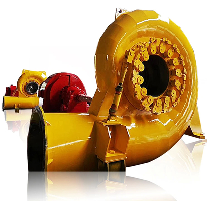 450-1000RPM Фрэнсис Водяной турбинный генератор 90%-96% Назначенная эффективность Долгая продолжительность жизни