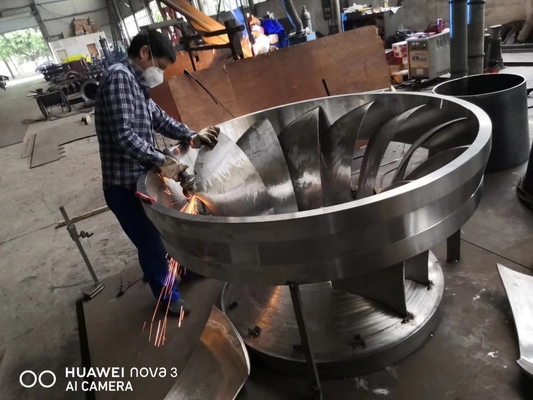 50Hz/60Hz Frequency Hydro Turbine Runner с настраиваемой длиной лезвия