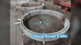 Масляный радиатор 0-80C Макс. тепловыделение 10-100 кг